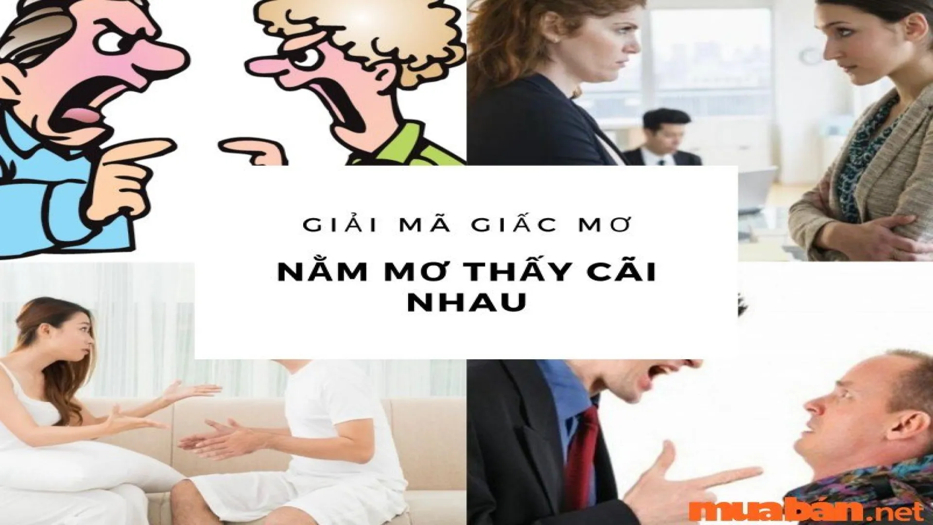 Giải mã giấc mơ cãi nhau