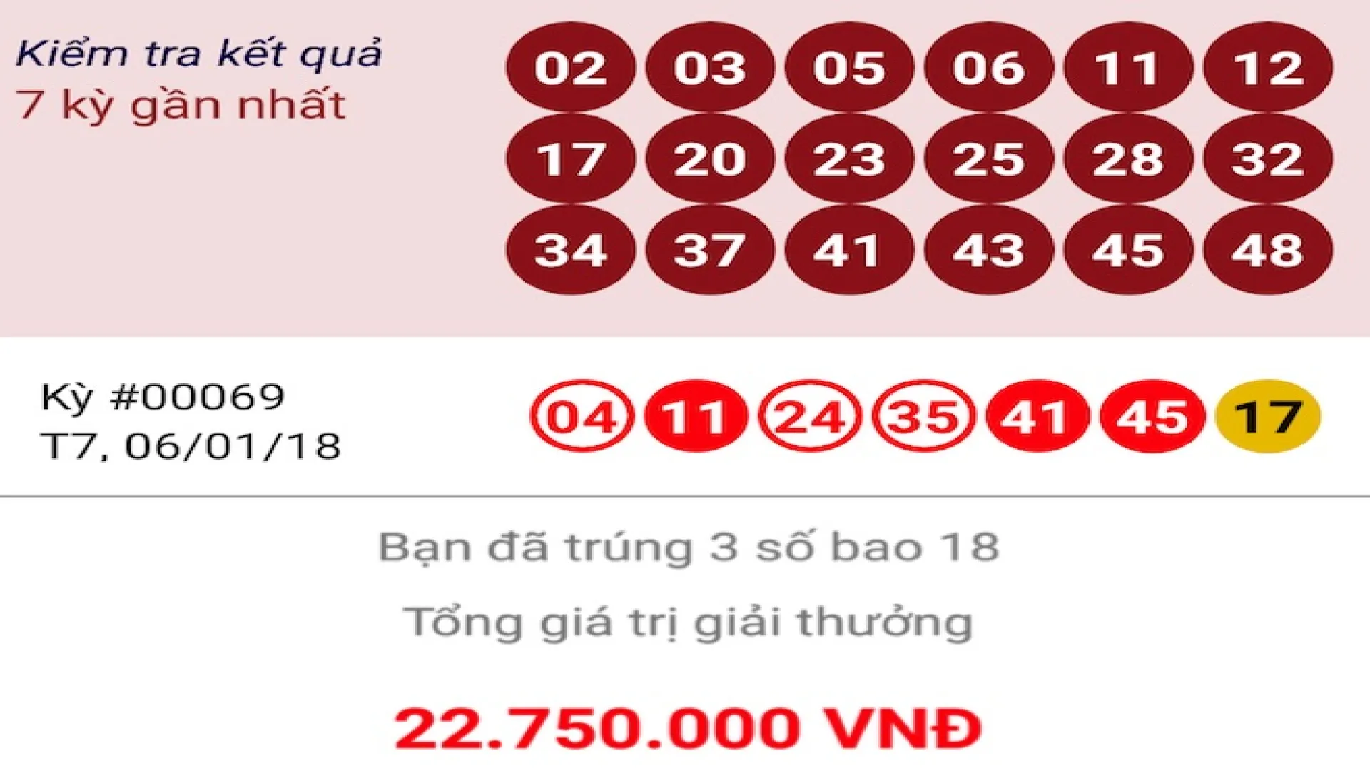 Vé bao theo 17 đến 18